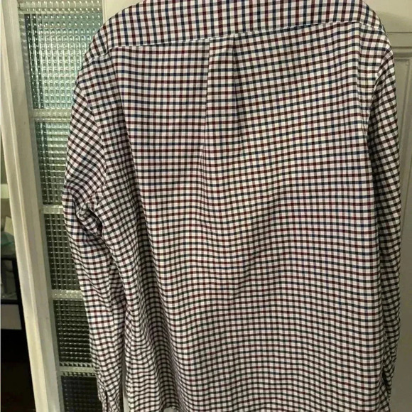 Ralph Lauren men’s button up lightweight checkered shirt sz large - Picture 2 of 10